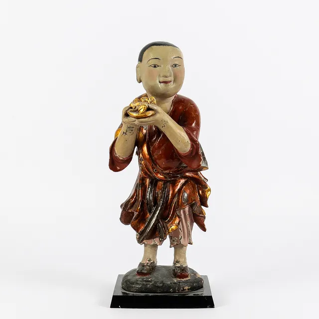 FIGUR, trä, Kina, 1900-tal.