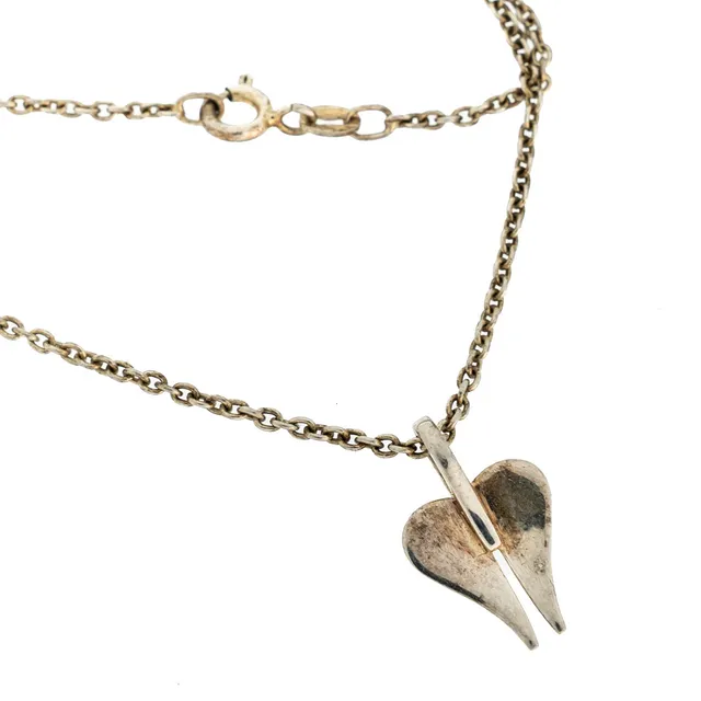 EFVA ATTLING. Collier med hänge, "Little Angel", Sterling Silver.