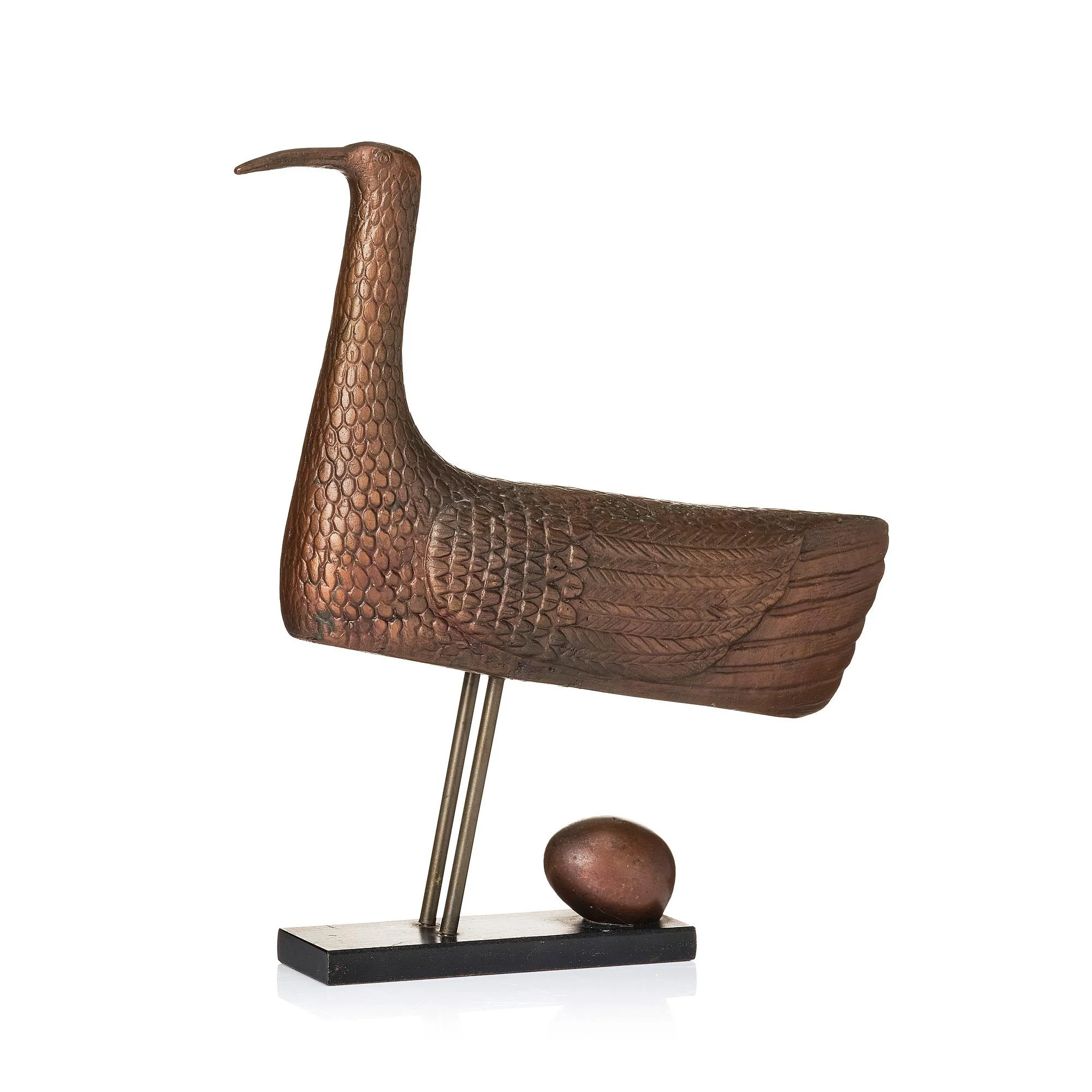 Stig Lindberg, skulptur "Solfågeln", Galleri Scandia, Scandia Present efter 1978. — Bukowskis