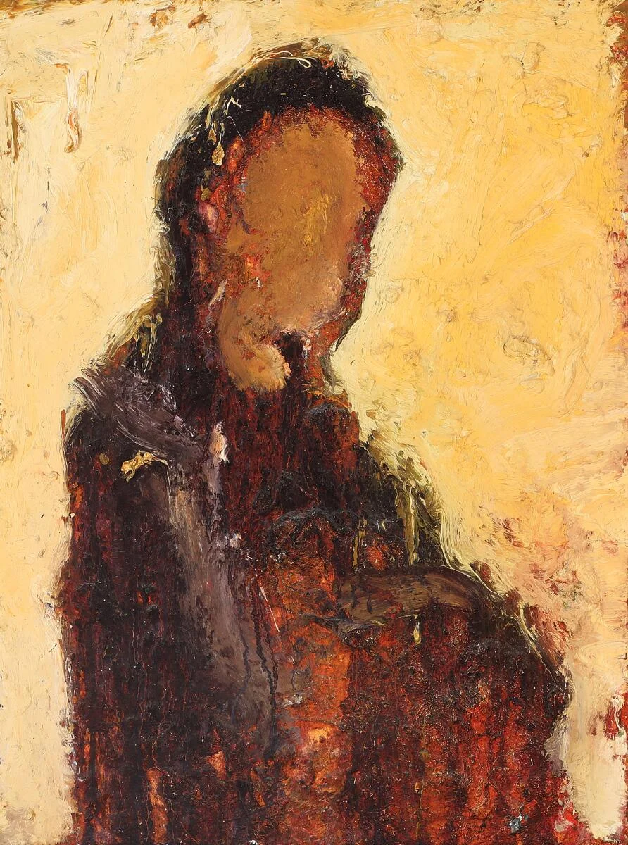 Untitled, 97–99. Signed and dated on the reverse. Oil on canvas. 77×56 cm. — Modern Paintings/Modern art — Bruun Rasmussen