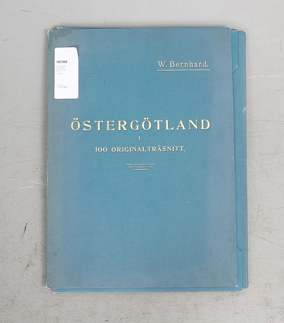 WALDERMAR BERNHARD. Originalträsnitt, 100 st, signerade. — Engravings & Prints — Gomér & Andersson Linköping