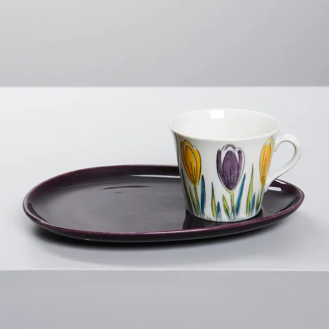 ELLEN MORTENSEN. TV-kopp, "Krokus", Gefle / Upsala-Ekeby, 1959-64.