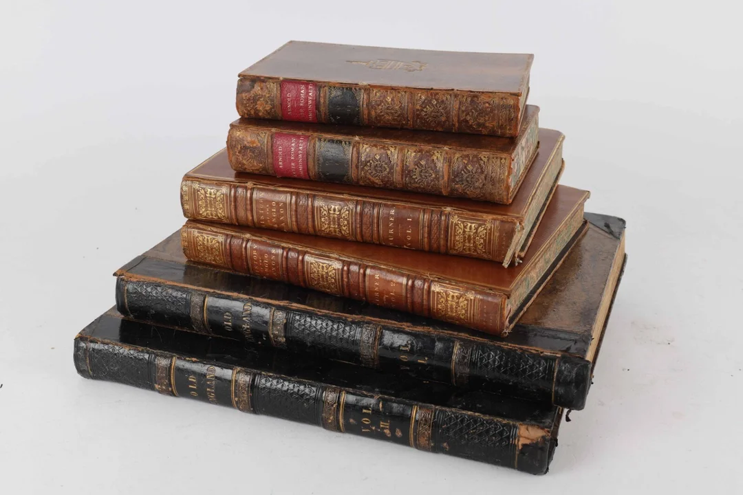Six English history books from the 19th century (6) — Hobby and collectibles/Books, maps, magazines — Lauritz