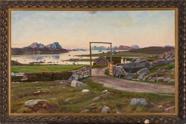 Juul, Ole — Et fiskevær i Lofoten