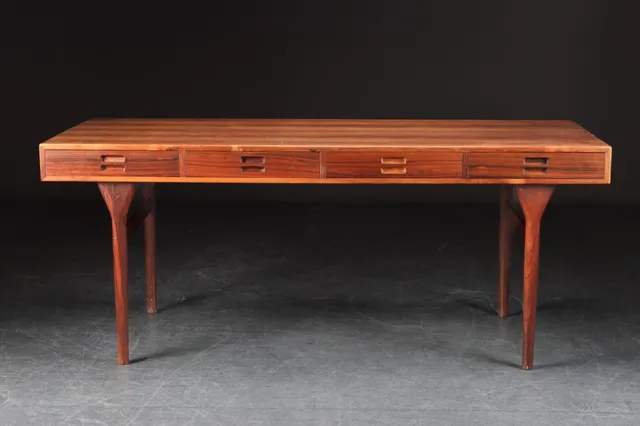 Nanna Ditzel. Freestanding rosewood desk