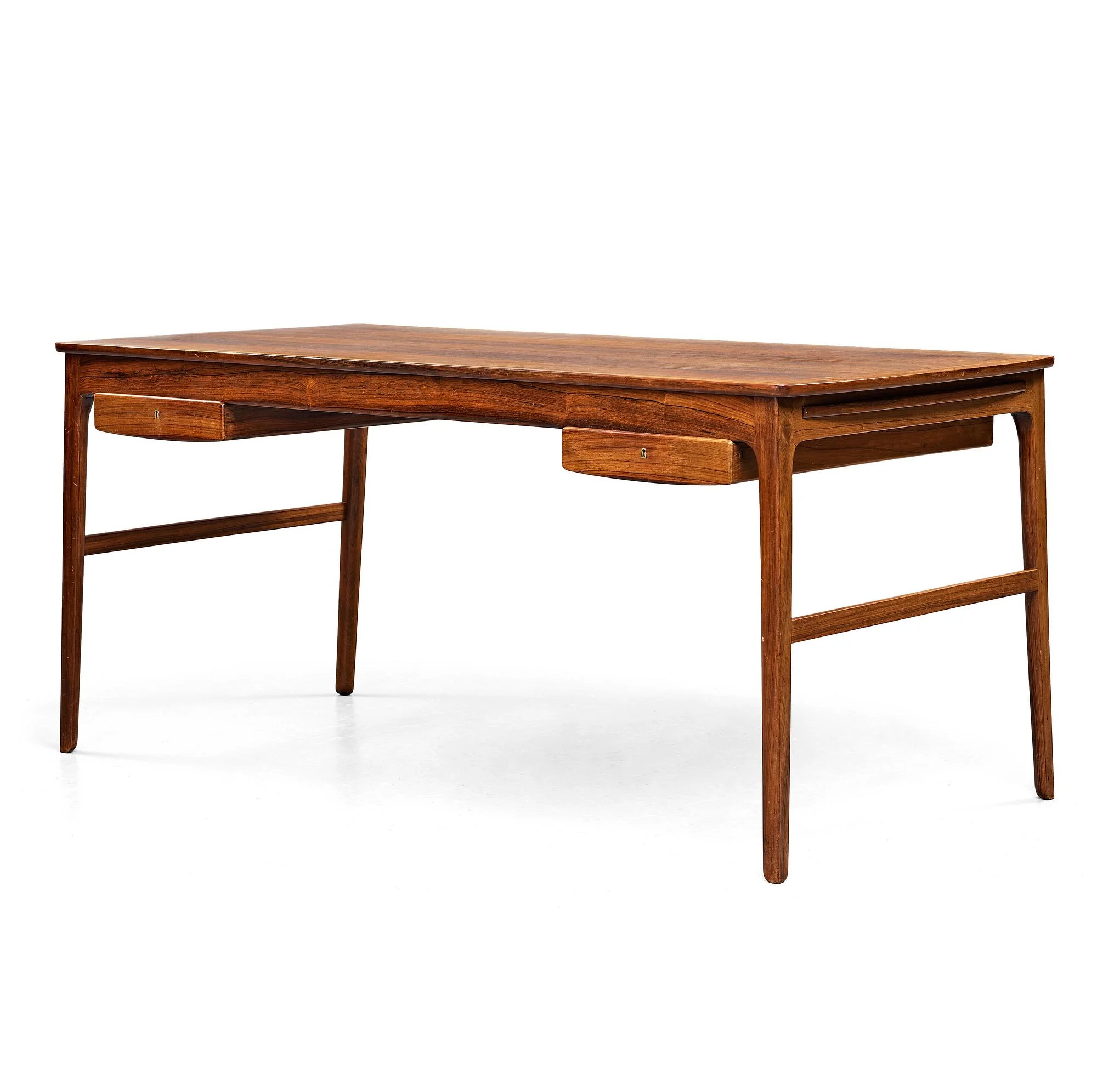 Ole Wanscher, skrivbord, AJ Iversen, Danmark, 1950-60-tal. — Bukowskis