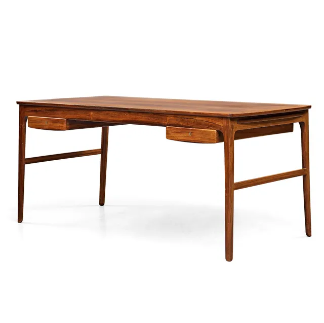Ole Wanscher, skrivbord, AJ Iversen, Danmark, 1950-60-tal.