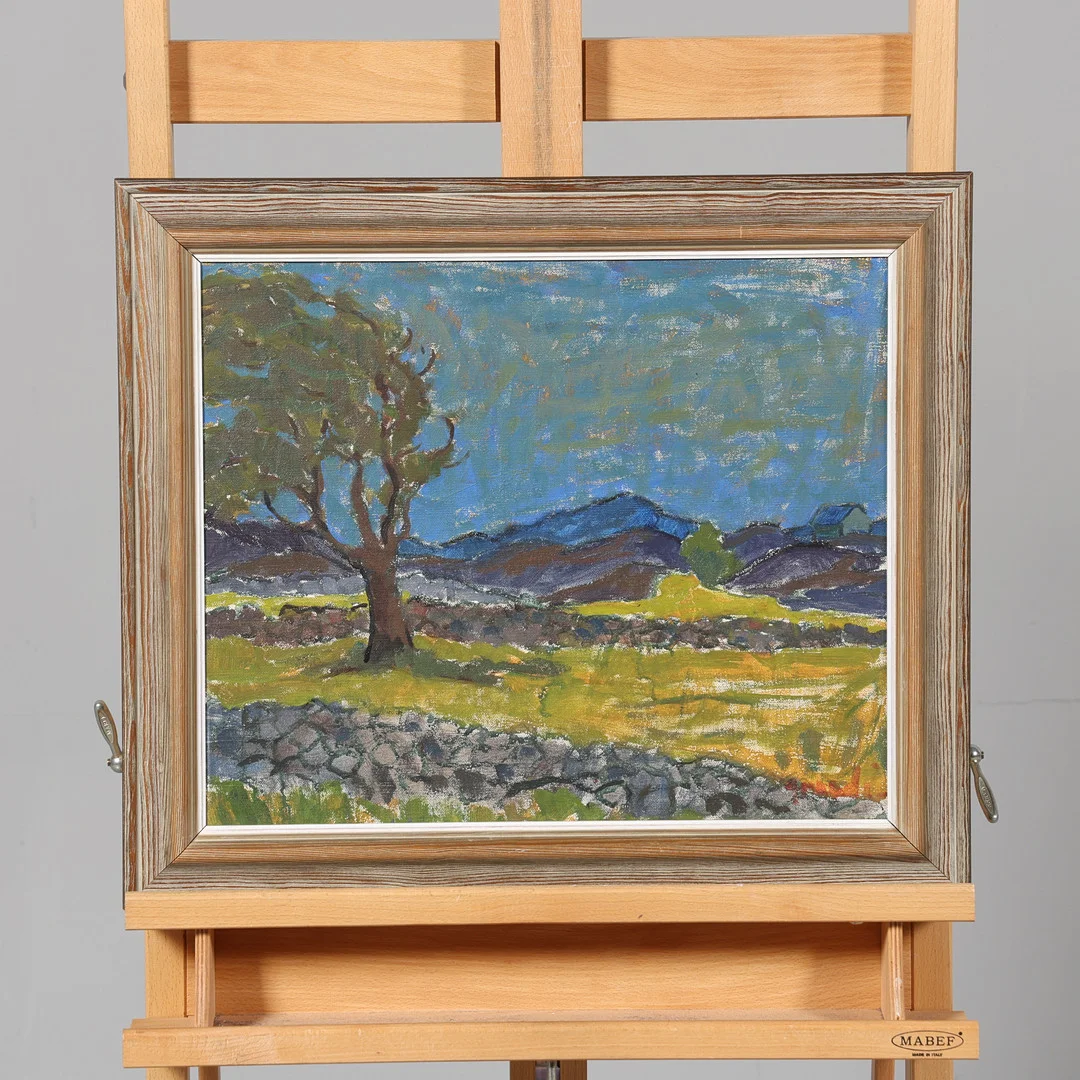 SVÄN GRANDIN. OLJA PÅ DUK, signerad. — Paintings — Borås Auktionshall