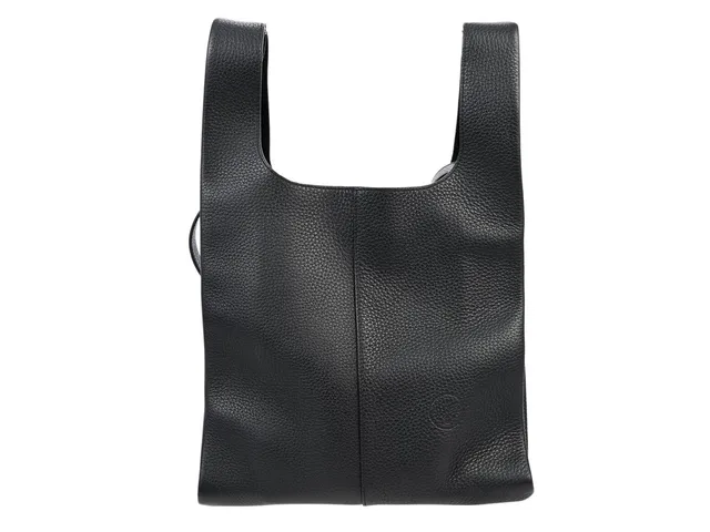VÄSKA, MULBERRY, svart präglat läder, silverfärgade beslag, 28x28x4 cm, dustbag.
