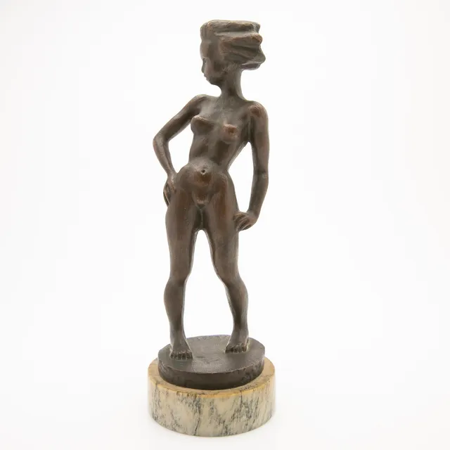 Sigge Berggren, Skulptur, kvinnofigur.