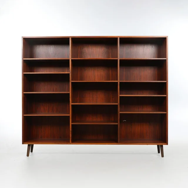 KAI WINDING. Reol af palisander, 1960'erne.