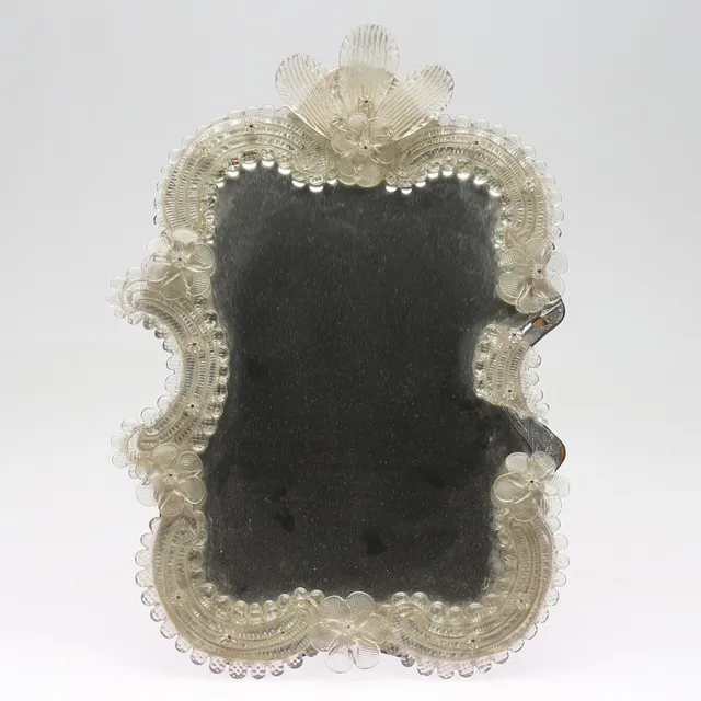 BORDSSPEGEL, glas, venetiansk stil, Italien, 1900-tal.