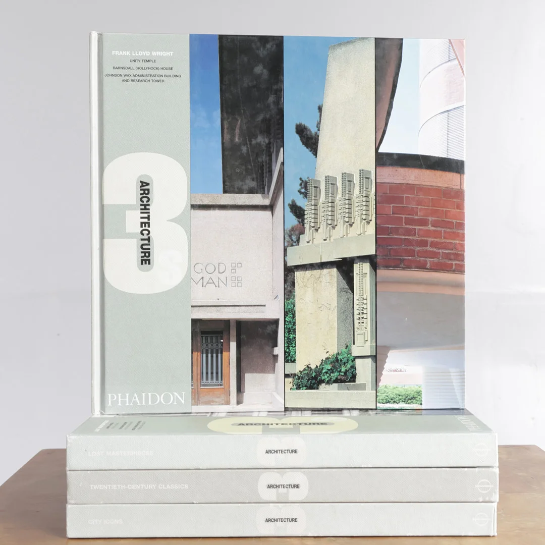 Samlinger bøger omhandlende amerikansk arkitektur (4). — Books — Woxholt Auktioner