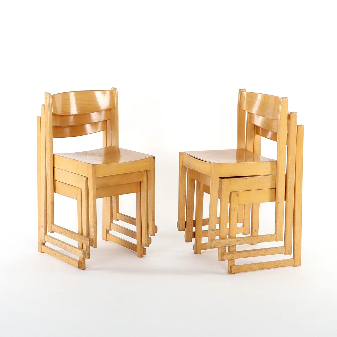 ORKESTERSTOLAR, 6 st, 1900-talets senare del, Sverige. — Armchairs & Chairs — Auktionsverket Engelholm
