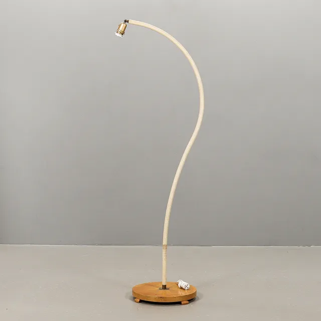 GOLVLAMPA "Svanhals", 1900-talets mitt.