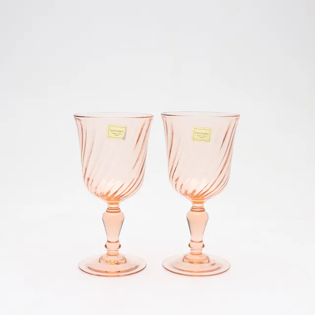 VINGLAS, 10 st, Luminarc, Frankrike, 1900-talets andra hälft.