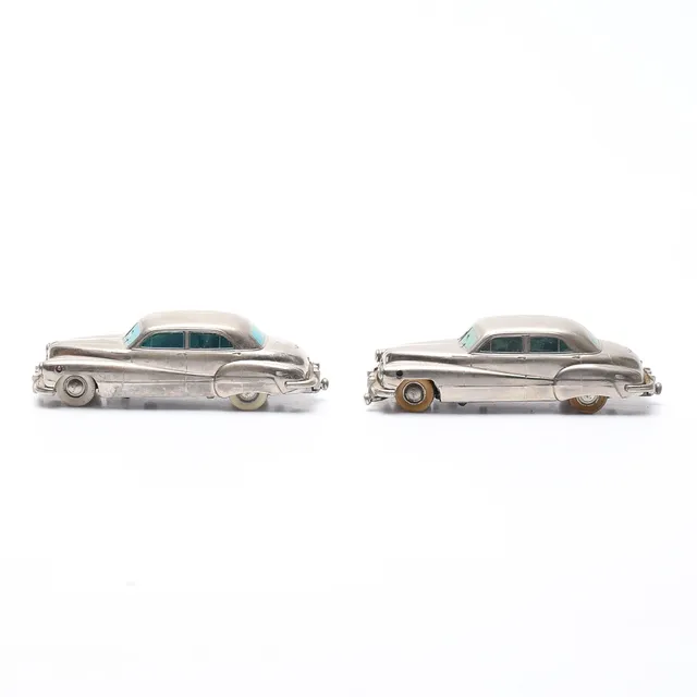 MODELLBILAR, 2 st, Buick 405, Prämeta, Tyskland.
