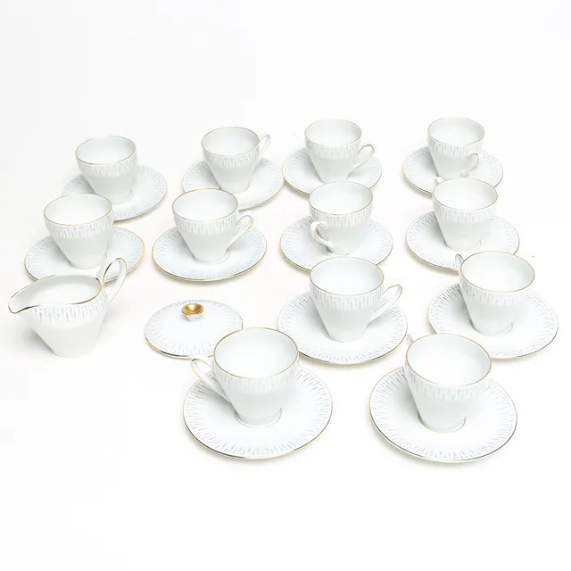 KAFFESERVISDELAR, totalt 14 delar.