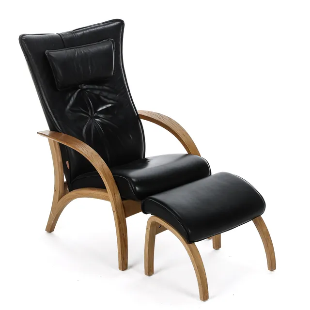 Brunstad. Armchair model Delta Adventure with footstool (2)