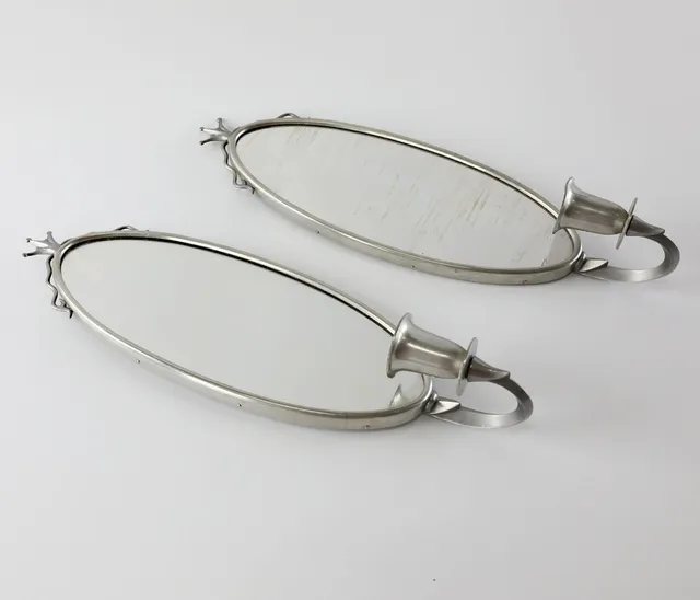SPEGELLAMPETTER, ett par, tenn, Swedish Grace, 1931.