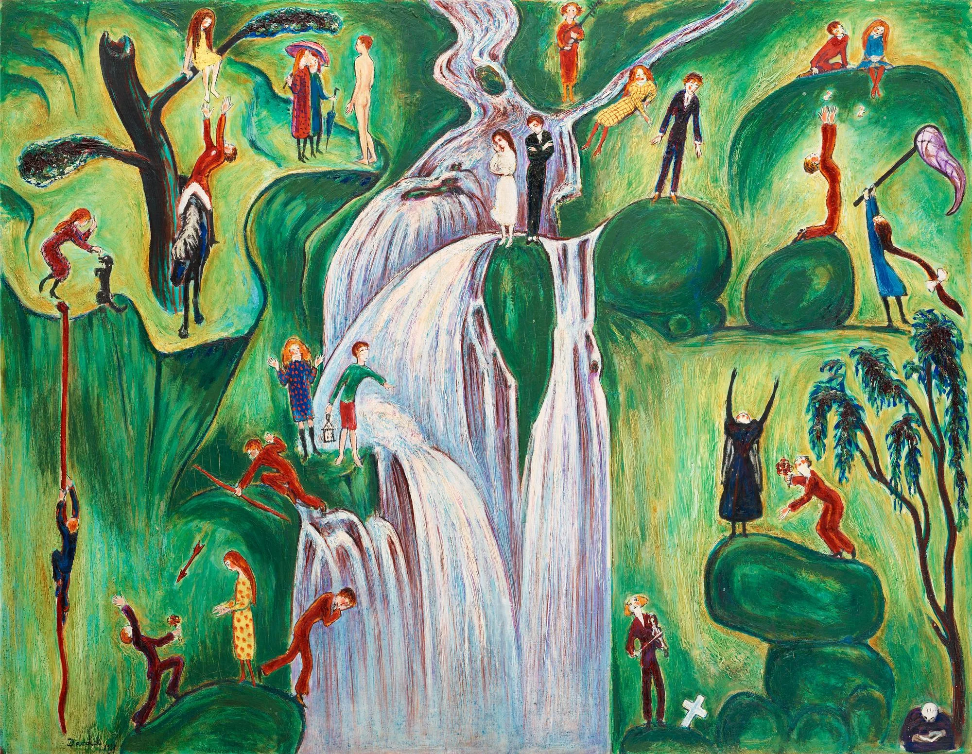 Nils von Dardel, "Vattenfallet". — Bukowskis