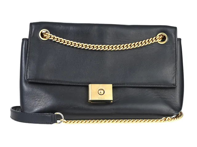 VÄSKA, MULBERRY, svart läder, guldfärgade beslag, 28x15x12 cm, dustbag, bruksslitage.