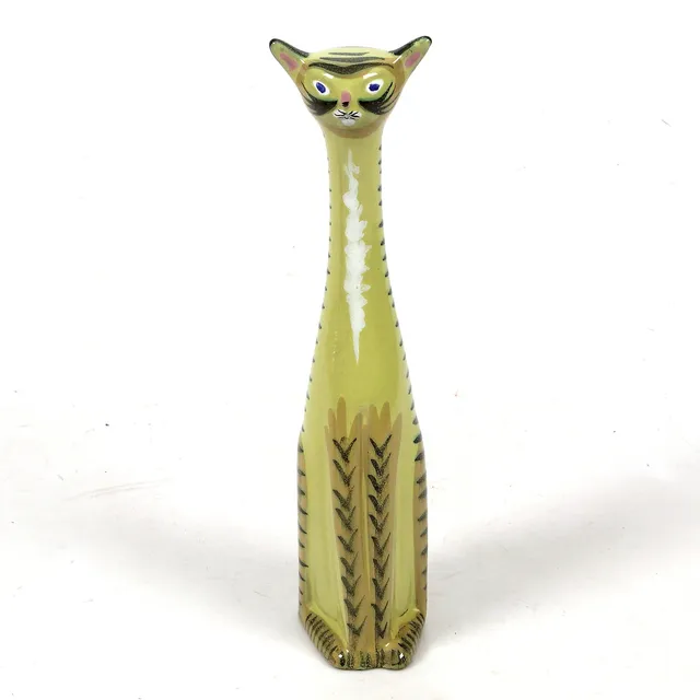 DOROTHY CLOUGH. Figurin, Katt, keramik, Upsala-Ekeby.
