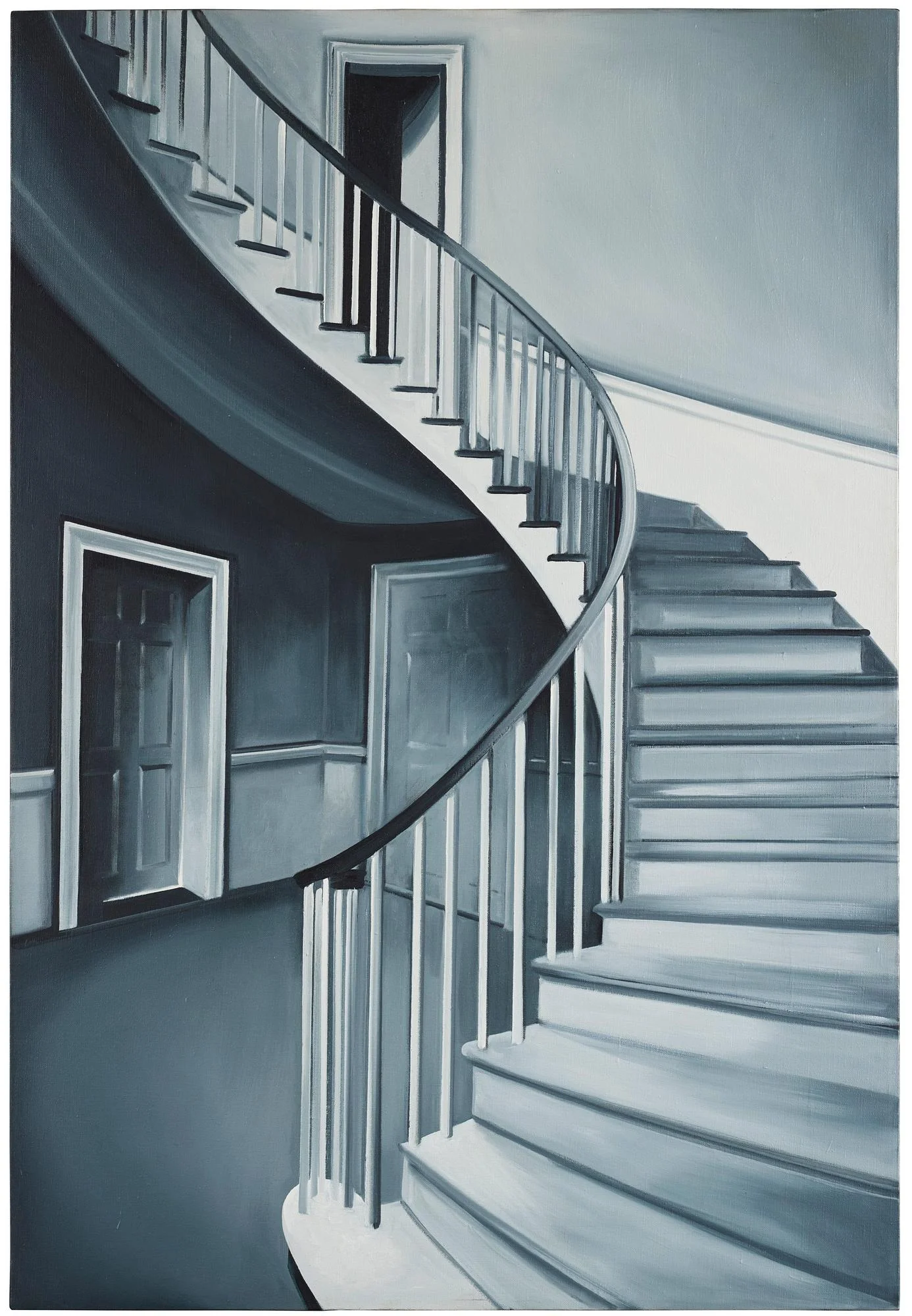 Lowell Nesbitt, "Stairway". — Bukowskis