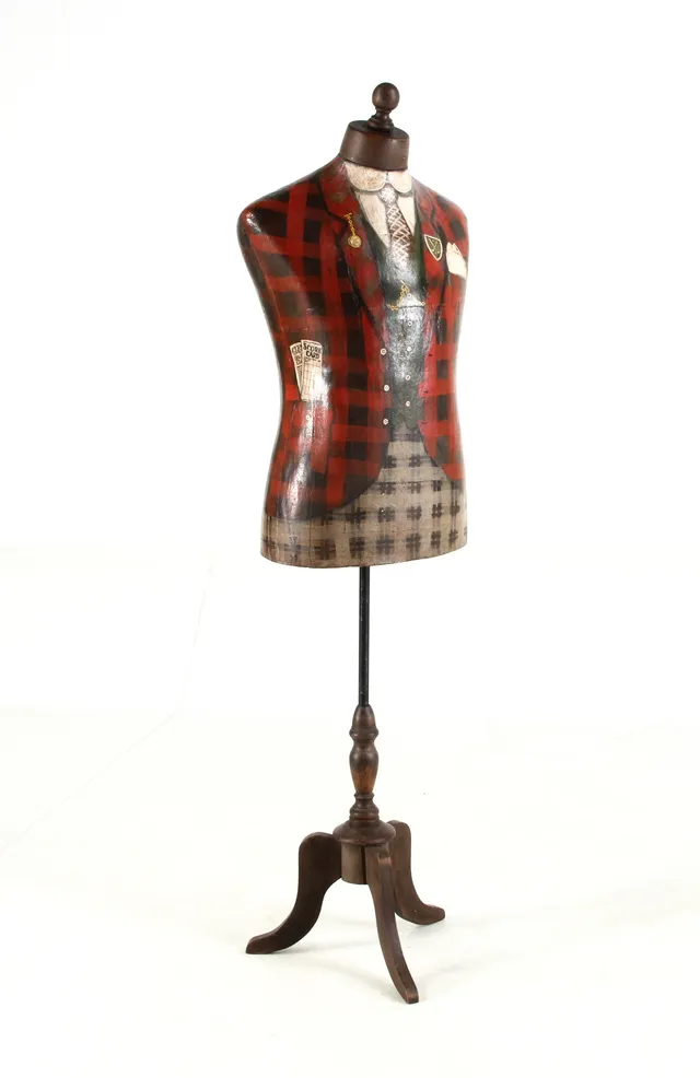 Painted mannequin / decoration