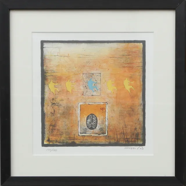 JAN WESSEL. LITO, Wessel, signerad, 2003.