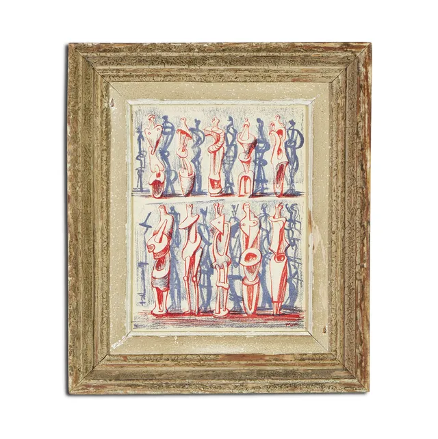 HENRY MOORE. STANDING FIGURES.