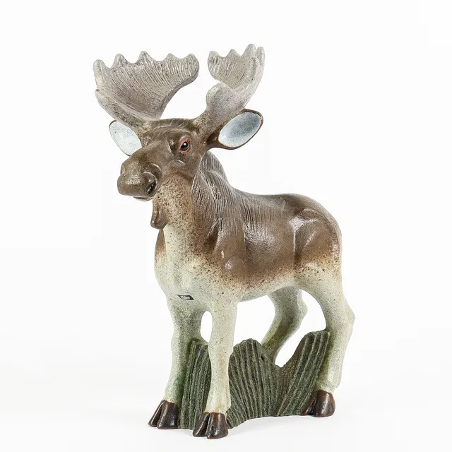 THOMAS HELLSTRÖM. Figurin, Älg, Nittsjö.