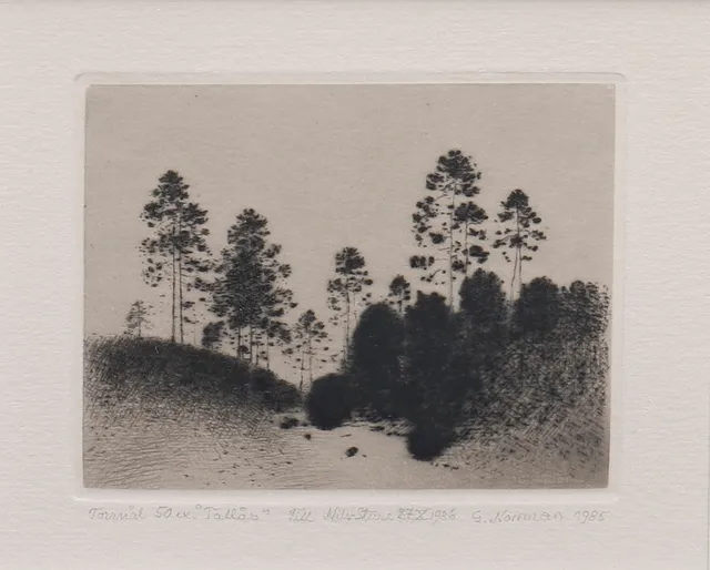 GUNNAR NORRMAN. "TALLÅS".