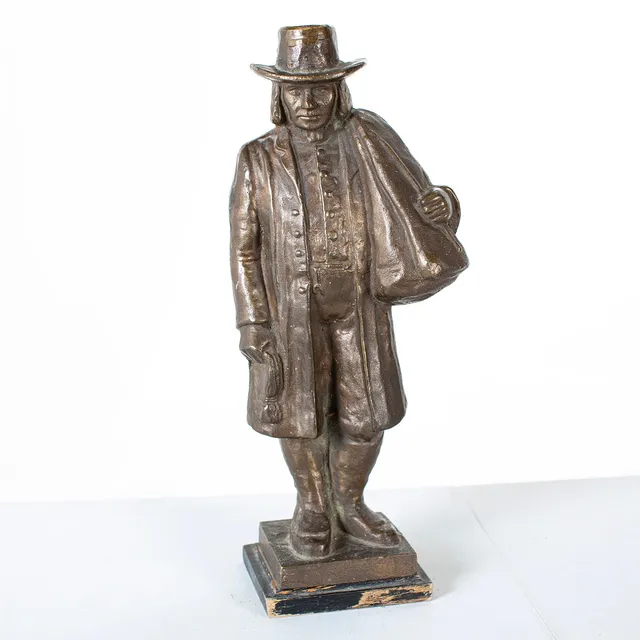 NILS CASTEGREN. Skulptur, brons, Knalle.
