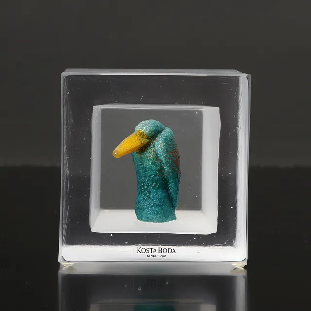 KJELL ENGMAN. SKULPTUR. Konstglas. Signerad: Kosta Boda, K. Engman, 7090231.