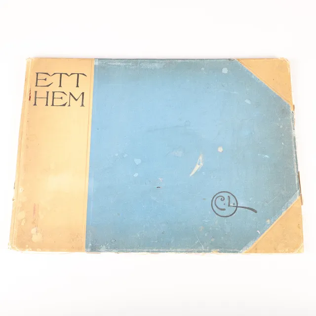 CARL LARSSON. Bok, "Ett Hem", Albert Bonniers Förlag, Stockholm, 1899.