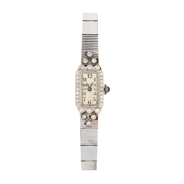 Art Déco jewel-watch, circa 1930.