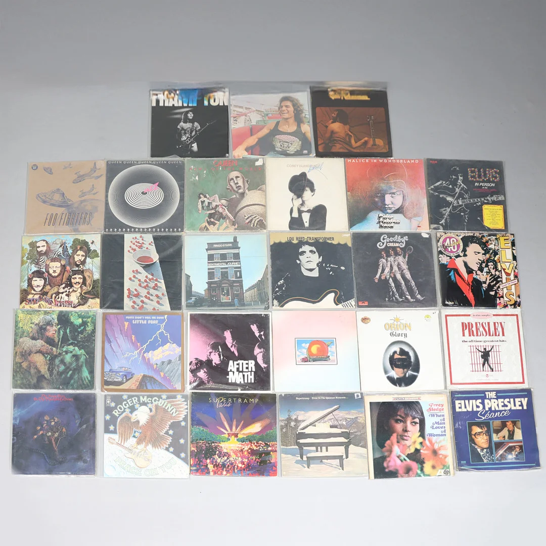 ROCK LP COLLECTION (QTY). — Audio, Vinyl & Hi-Fi — Bishop & Miller