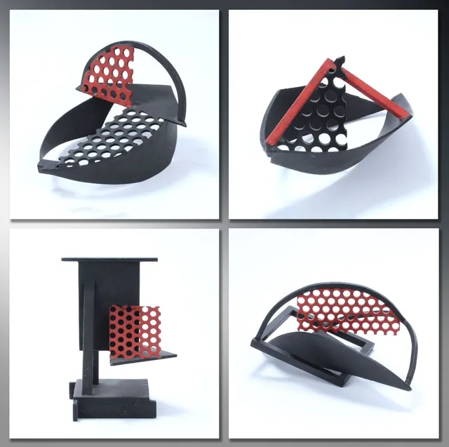 Robert Jacobsen. Four sculptures in iron (4)
