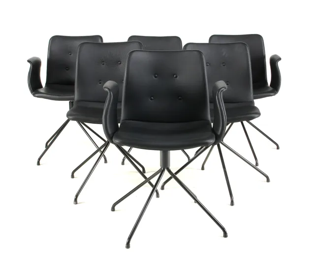Bent Hansen. Six armchairs/dining chairs, model Primum, exhibition models (6)