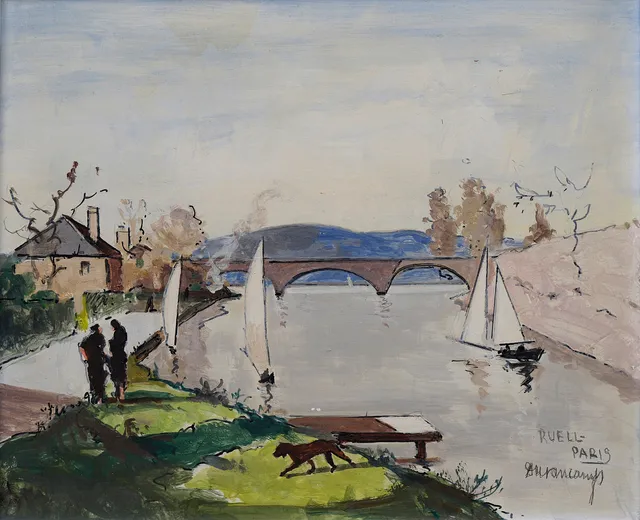 RAFAEL DURANCAMPS. "Ruel, Paris".