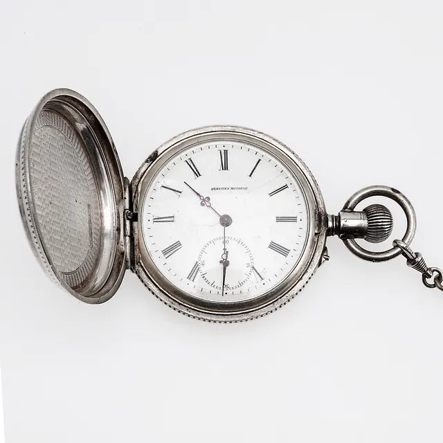 Quatter Autocle, late 19th Century with period chatelaine.
