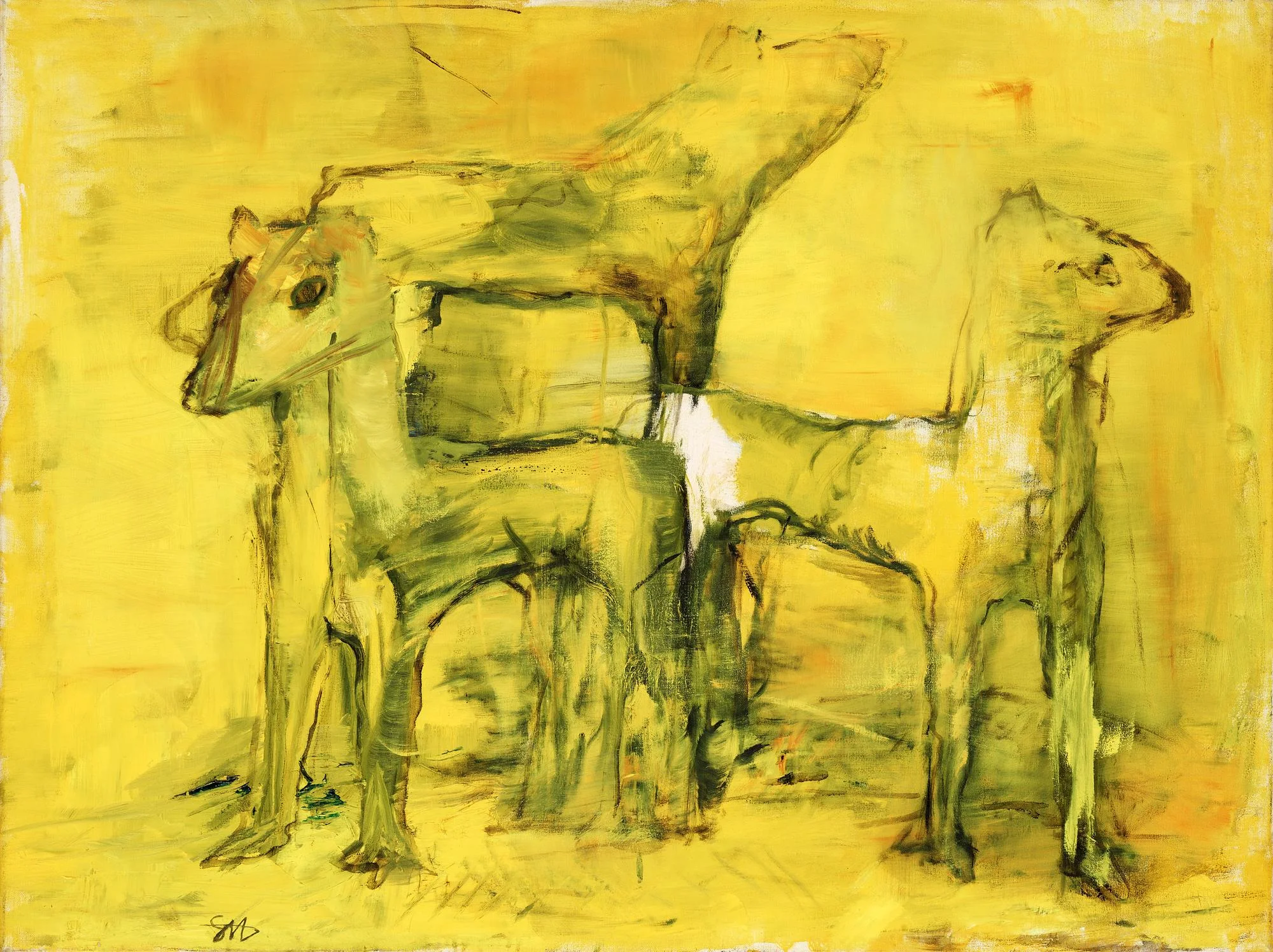 Staffan Hallström, "Ingens hundar II". — Bukowskis
