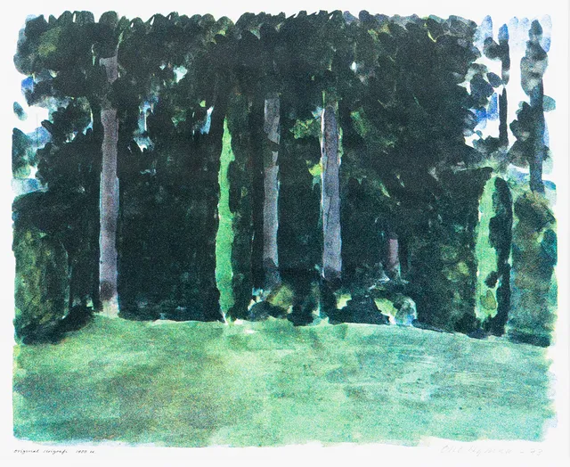 OLLE NYMAN. original serigrafi 1900 ex. signerad daterad-73.