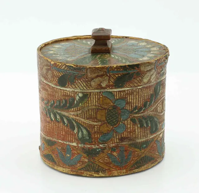 NÄVERJOLLE, allmoge, Jonas Johansson från Hästberg, Järvsö, 1800-tal.