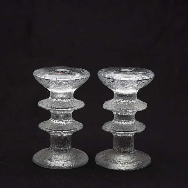 TIMO SARPANEVA. LJUSSTAKAR 2 stycken "Festivo" Iittala.