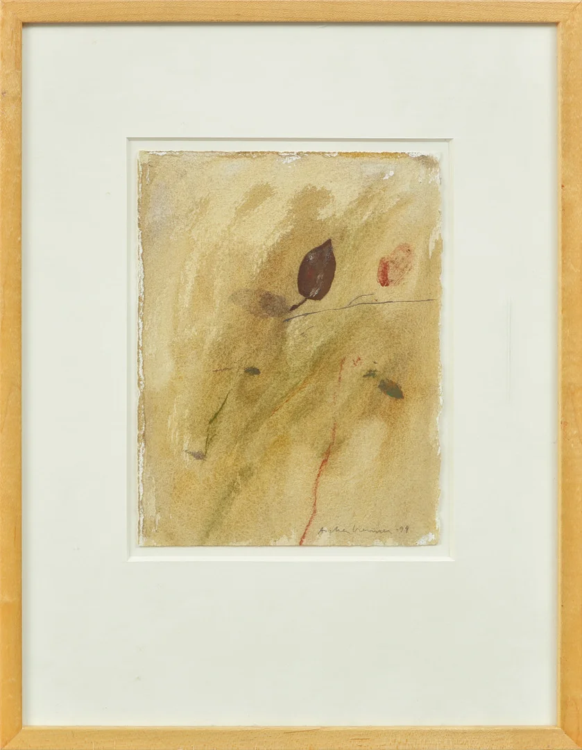 LENNART ASCHENBRENNER. "Sommar", akvarell och krita, signerad och daterad -94. — Paintings — Göteborgs Auktionsverk