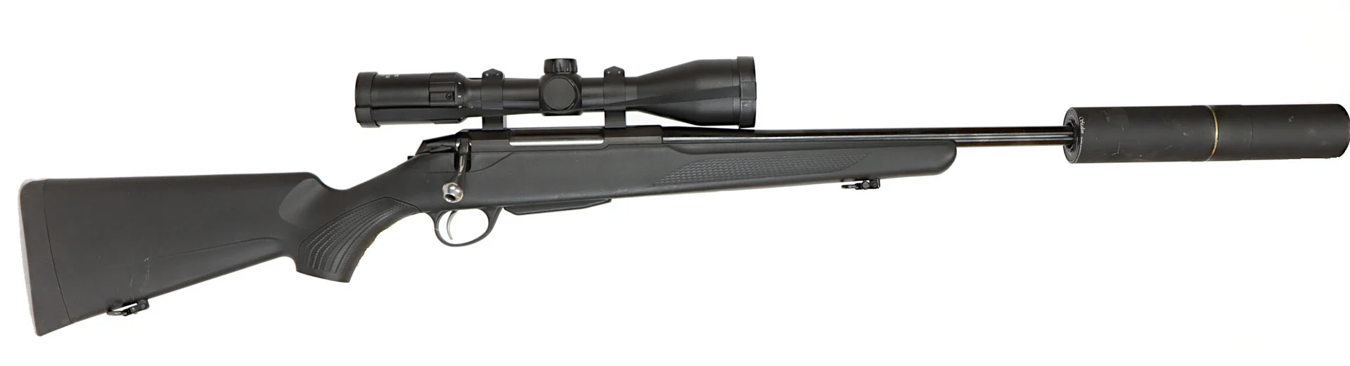 KULGEVÄR MED LJUDDÄMPARE, fabrikat Tikka, modell T3x Lite, kaliber .308Win, tillv.nr L03887, se-nr SE2779827. — Rifles — Walter Borg