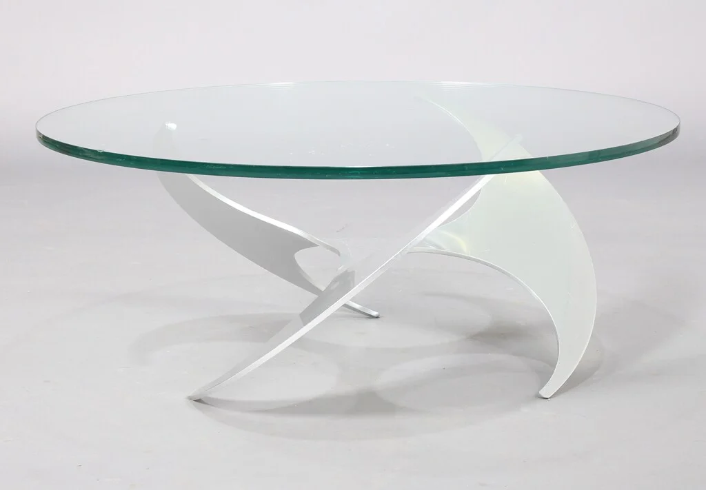 Knut Hesterberg for Ronald Schmitt. 'Propeller', sofabord — Furniture/Coffee tables, occasional tables — Lauritz