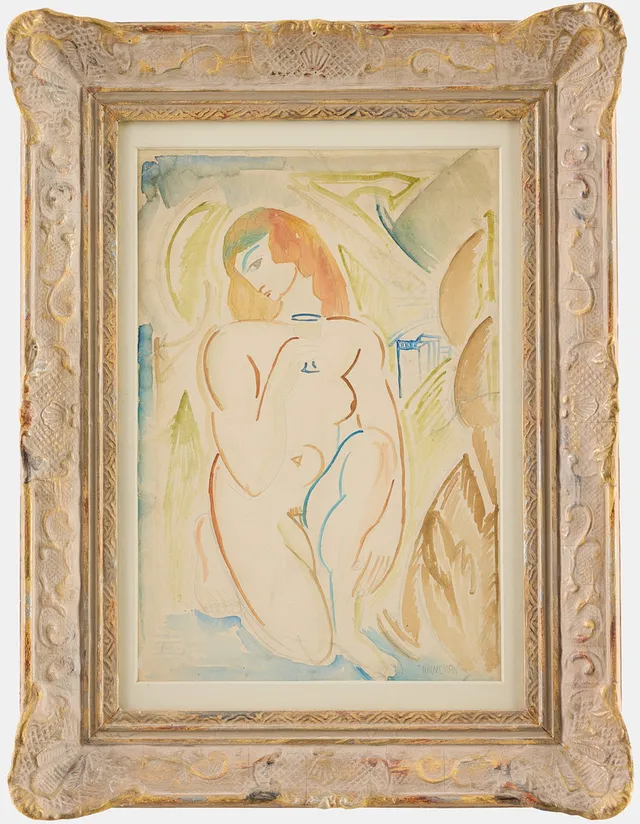 AXEL TÖRNEMAN. Nude.